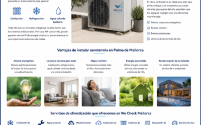 ¿Por qué cada vez más viviendas en Palma de Mallorca instalan aerotermia?