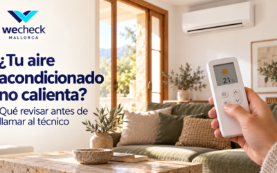Aire acondicionado no calienta en modo calor