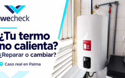 Mi termo eléctrico no calienta: ¿repararlo o cambiarlo? Caso real en Palma